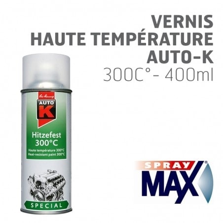 AUTO-K Aérosol Vernis haute température 400ml