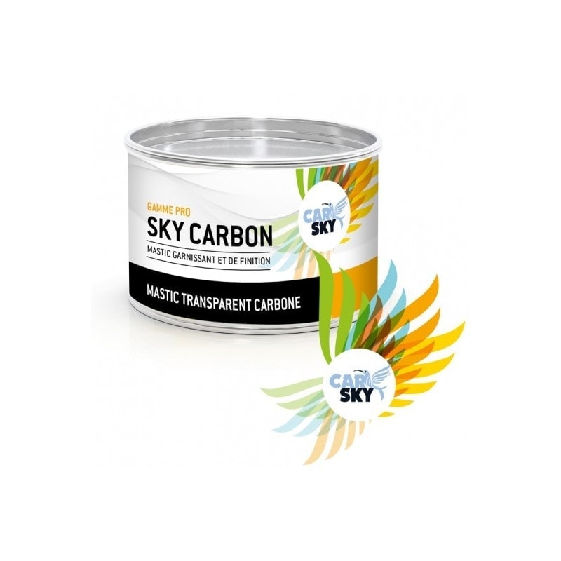 Mastic transparent carbone Carsky